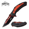 MASTER USA SPRING ASSISTED KNIFE RED