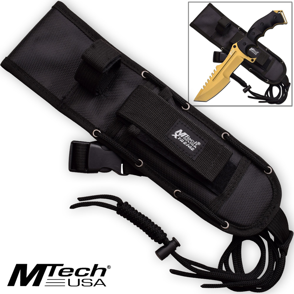 Call Of Duty Ghosts MTECH USA Knife Xtreme Gold Tactical Militar