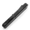 Black CF Strike OTF Tactical D-2 Steel CNC Black Alum Handle Auto Knife