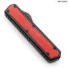 Red Strike OTF Tactical D-2 Steel CNC Red Alum Handle Auto Knife
