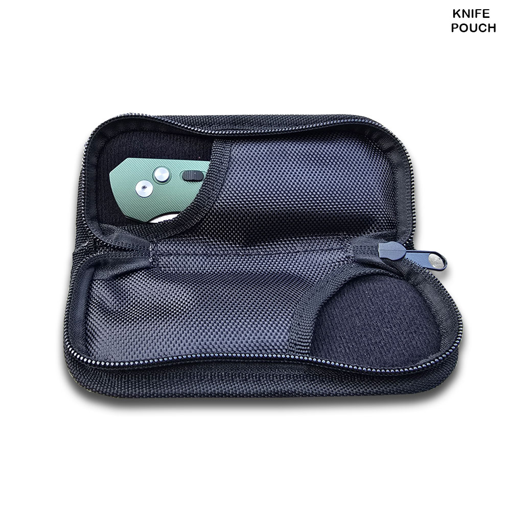 Tactical D-2 Steel CNC Green Alum Handle Auto Knife with Safety Lock