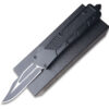 Drop Point  Single Edge OTF Out The Front Assisted Open Tactical Glass Breaker