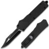 Drop Point  Single Edge OTF Out The Front Assisted Open Tactical Glass Breaker