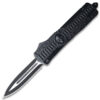 Venom Death Skull Auto OTF Knife  Death Warrior Spear Edge BK Handle