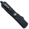 Slim Black Tanto Point OTF Knife  Assisted Open Tactical Glass Breaker