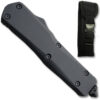 OTF Black Kriss Double Edge  Blade  Knife Large Black