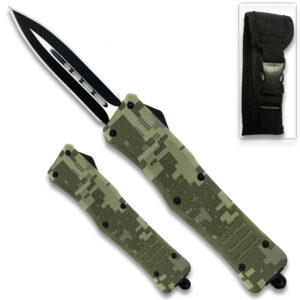 Delta Force OTF Out The Front Automatic  Spear Point Knife 8" overall
