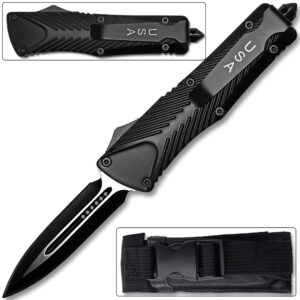 USA Raptor OTF Knife  Double Edge  Knife