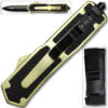 Titan OTF Originator Gold Serrated Knife