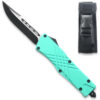 Mint Straight Edge Demolisher OTF Knife - Clip Plain USA