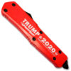 Make America Great - Trump 2020 Double Edge OTF Knife Out The Front Limited Edition