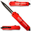 Make America Great - Trump 2020 Double Edge OTF Knife Out The Front Limited Edition