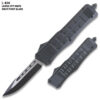 9 Inch Black Tactical Recon OTF  OTF Knife Drop Point