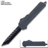 Midnight OPS Military OTF Dual Action Automatic Knife Black Tanto Blade