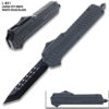 Midnight OPS Military OTF Dual Action Automatic Knife Black Tanto Blade