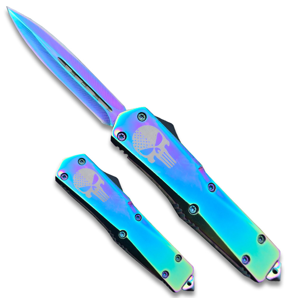 Swift Punisher Titanium Double Edge OTF Limited Edition 9 Inches