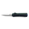 Double Edge Black & Light Green 2 Tone Handle OTF Knife