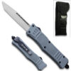 Grey Legacy Edge OTF Knife Tanto Point Blade