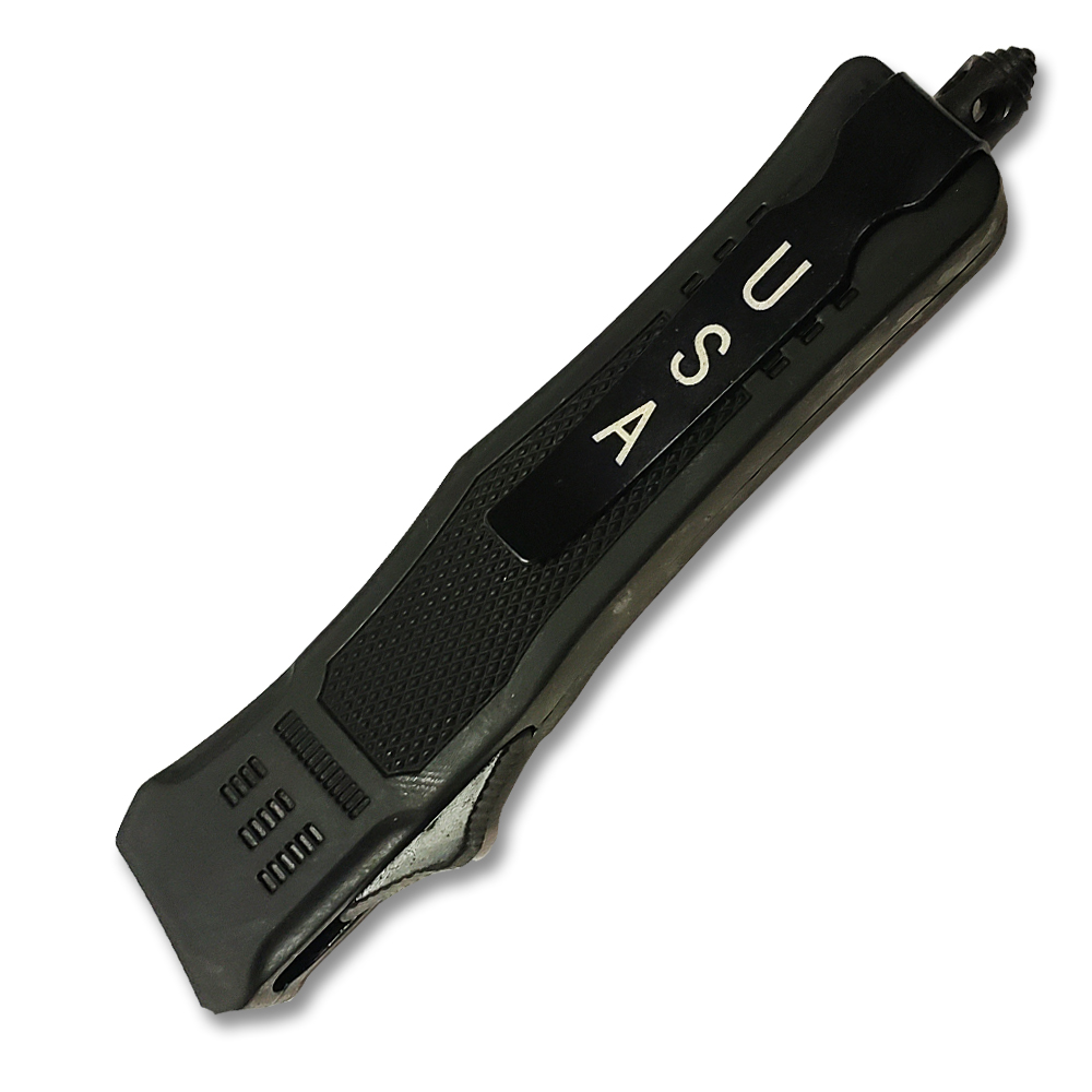 OTF Delta Black Straight Edge Knife