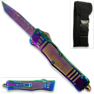 Titanium Edition Legacy Edge OTF Knife Tanto Point Blade