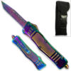 Titanium Edition Legacy Edge OTF Knife Tanto Point Blade