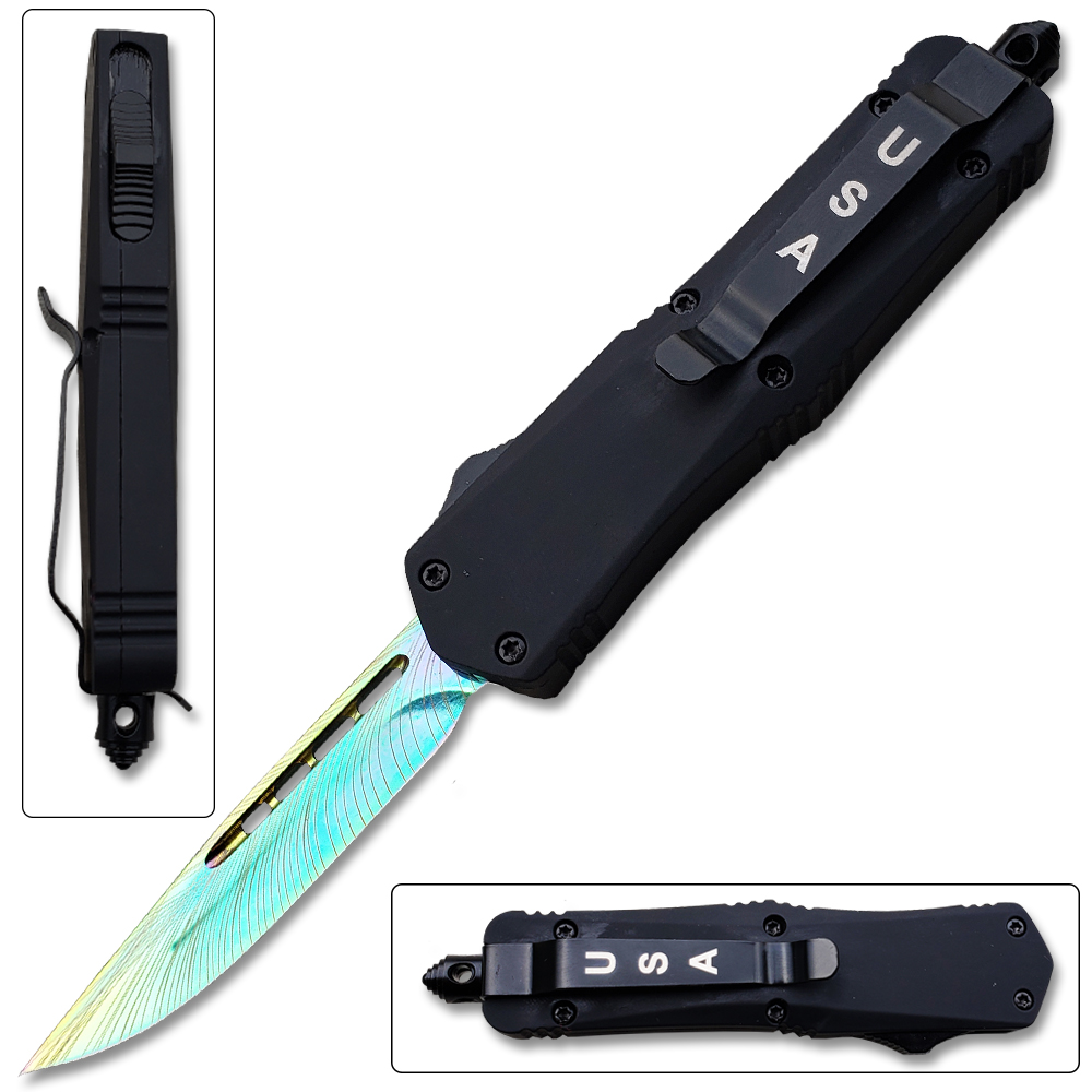 Swift  Single Edge OTF Rainbow Blade - Limited Edition