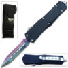 Swift  Double Edge OTF Rainbow Color Blade  Limited Edition