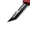 Red Black Hills OTF Tanto  Point Blade W/Glass Breaker 7 Inches overall