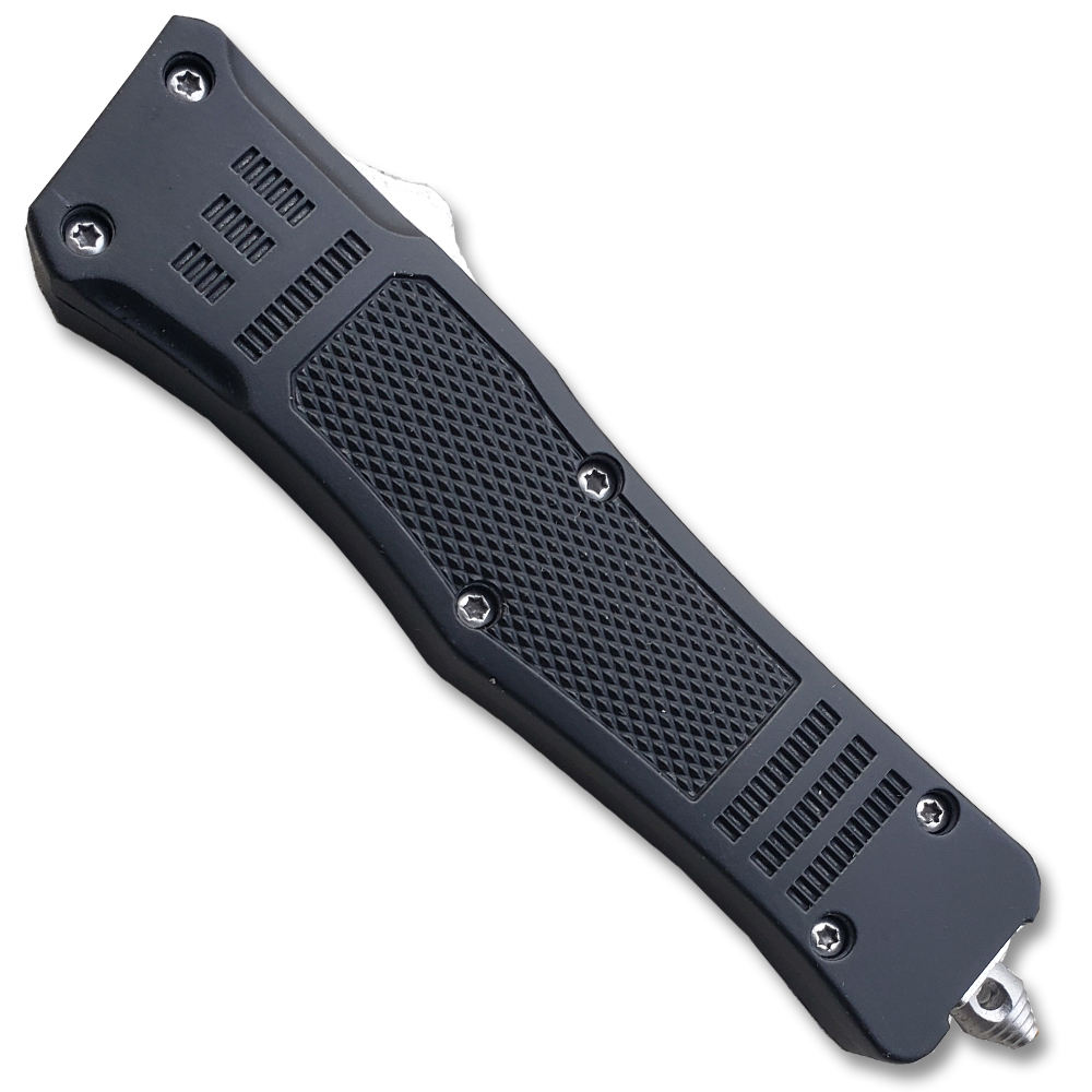 Unique OTF Tanto Legacy Edge OTF Knife  Tanto Edged Blade Black