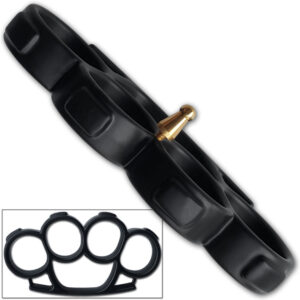 Iron Fist Knuckleduster Paperweight Buckle Black