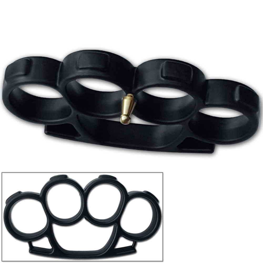 Iron Fist Knuckleduster Paperweight Buckle Black