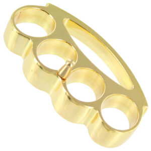 Super Power Compact Gold Buckle Knuckle