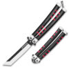 Demon Slayer Tanjiro Kamado's Black Nichirin Trainer Butterfly Knife