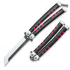 Demon Slayer Tanjiro Kamado's Black Nichirin Trainer Butterfly Knife