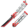 Demon Slayer Kyojuro Rengoku Red Nichirin Trainer Butterfly Knife