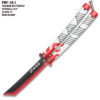 Demon Slayer Kyojuro Rengoku Red Nichirin Trainer Butterfly Knife