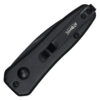 Black Push Button Legal Auto Knife (Black)
