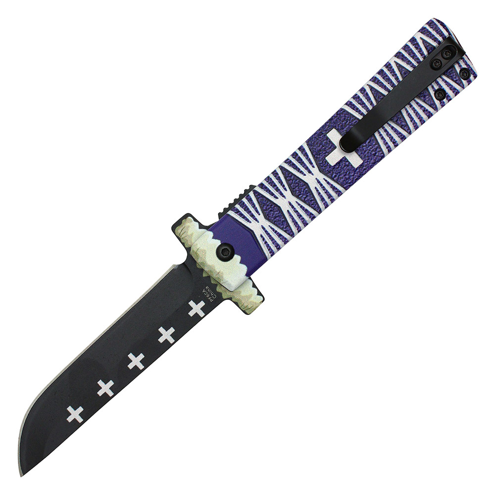 One Piece Kikoku Spring Assissted Pocket Knife