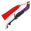 One Piece Anime Whitebeard Spring Assisted Pocket Knife with Tassel