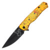 Pikachu Orange Handle Spring Assist Pocket Knife