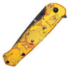 Pikachu Orange Handle Spring Assist Pocket Knife