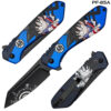 Blue Son Goku Spring Assist Pocket Knife