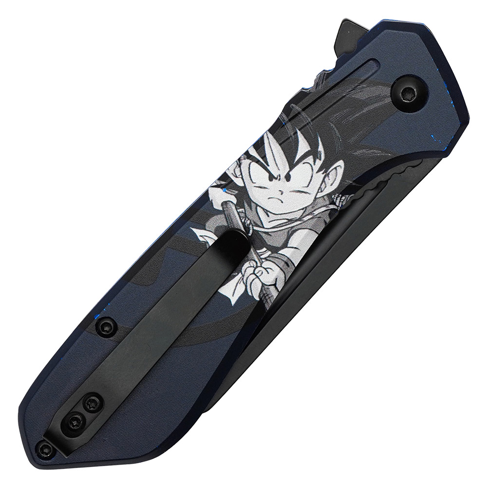 Blue Son Goku Spring Assist Pocket Knife