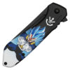 Super Saiyan Vegeta Spring Assist Pocket Knife