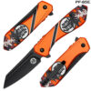 Orange Son Goku Spring Assist Pocket Knife