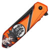 Orange Son Goku Spring Assist Pocket Knife