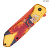 Orange Goku Spring Assist Pocket Knife