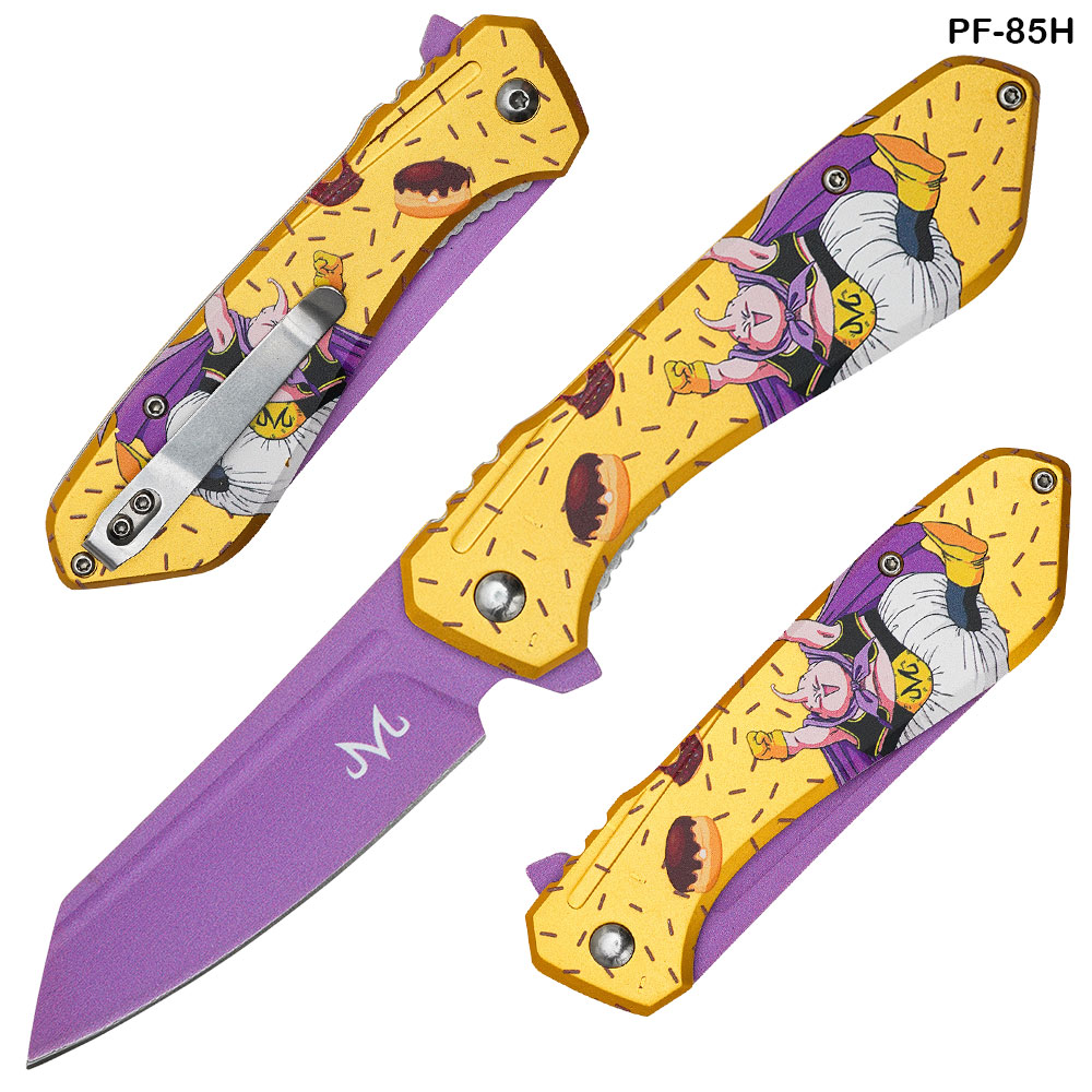 Majin Buu Spring Assist Pocket Knife