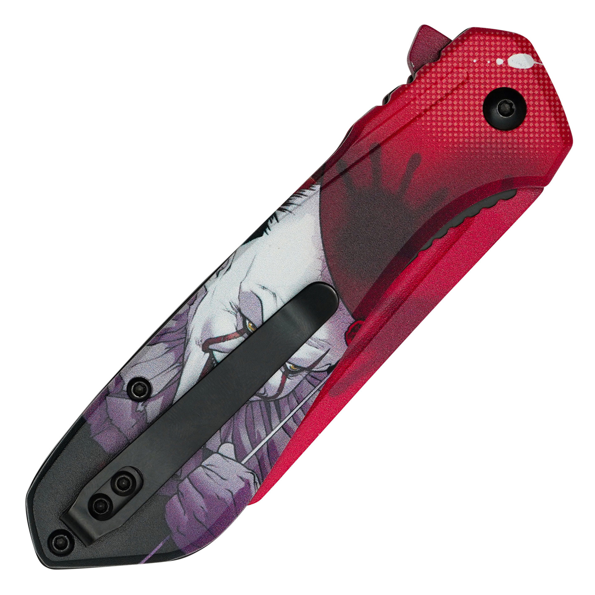 Bloody Clown Graphic Folding Knife