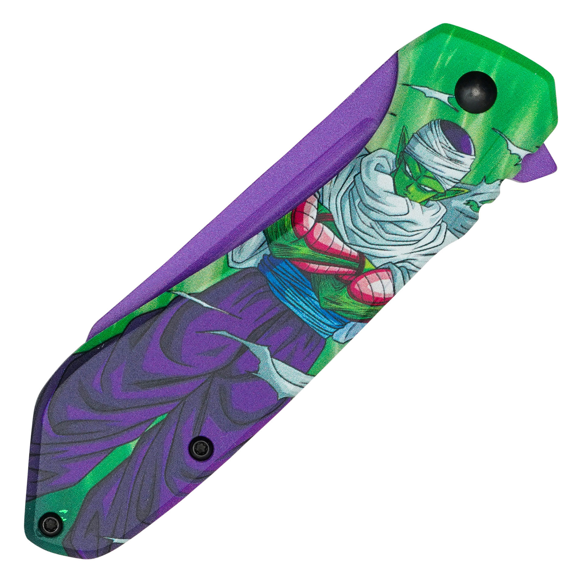 Dragon Ball Z Piccolo Graphic Tanto Folding Knife